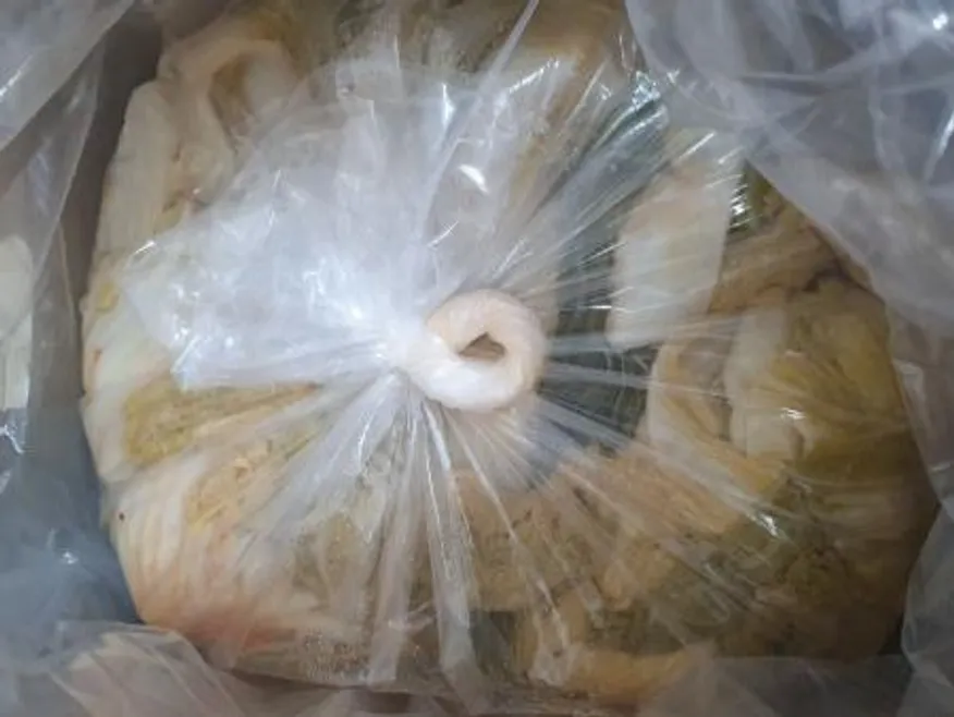 씻은김치(씻은묵은지,씻은지) 10kg(중국) 이미지