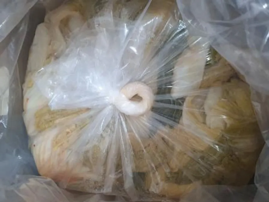 씻은김치(씻은묵은지,씻은지) 10kg(중국) 이미지