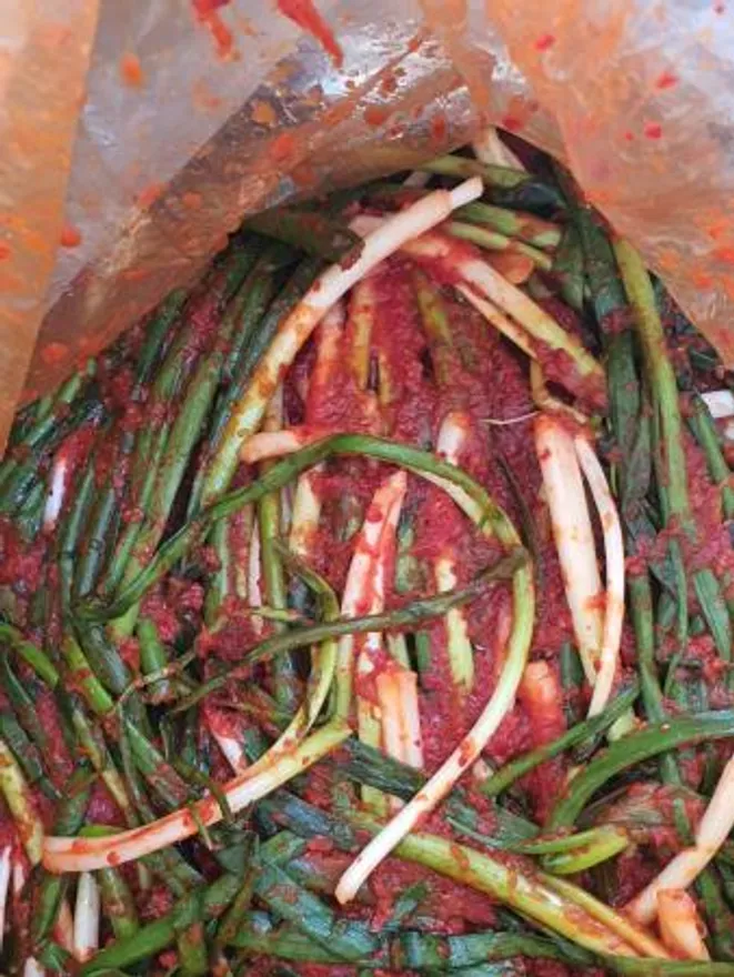 고구려 알싸하고 맛있는 쪽파김치 10kg (중국) 이미지