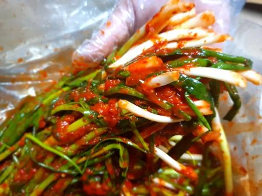 맛있는 쪽파김치 10kg (중국) 이미지