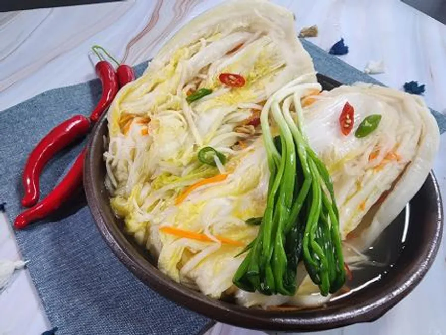 맛있고 시원한 백김치 10KG(중국) 이미지