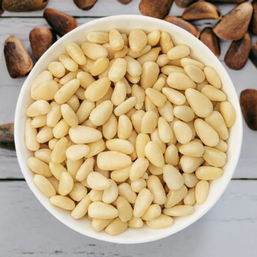 프리미엄 깨끗한 수입 햇 잣 500g 백잣 깐잣 이미지