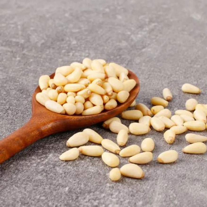 프리미엄 깨끗한 수입 햇 잣 200g 백잣 깐잣	 이미지