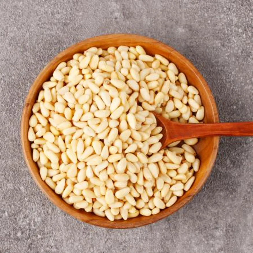 프리미엄 깨끗한 수입 햇 잣 200g 백잣 깐잣	 이미지