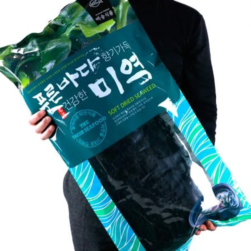백송식품 진한육수 완도미역 1Kg 이미지