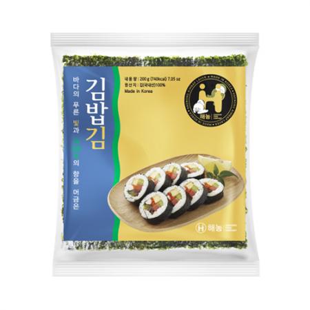 해농 구운 김밥김 골드 100매×10봉