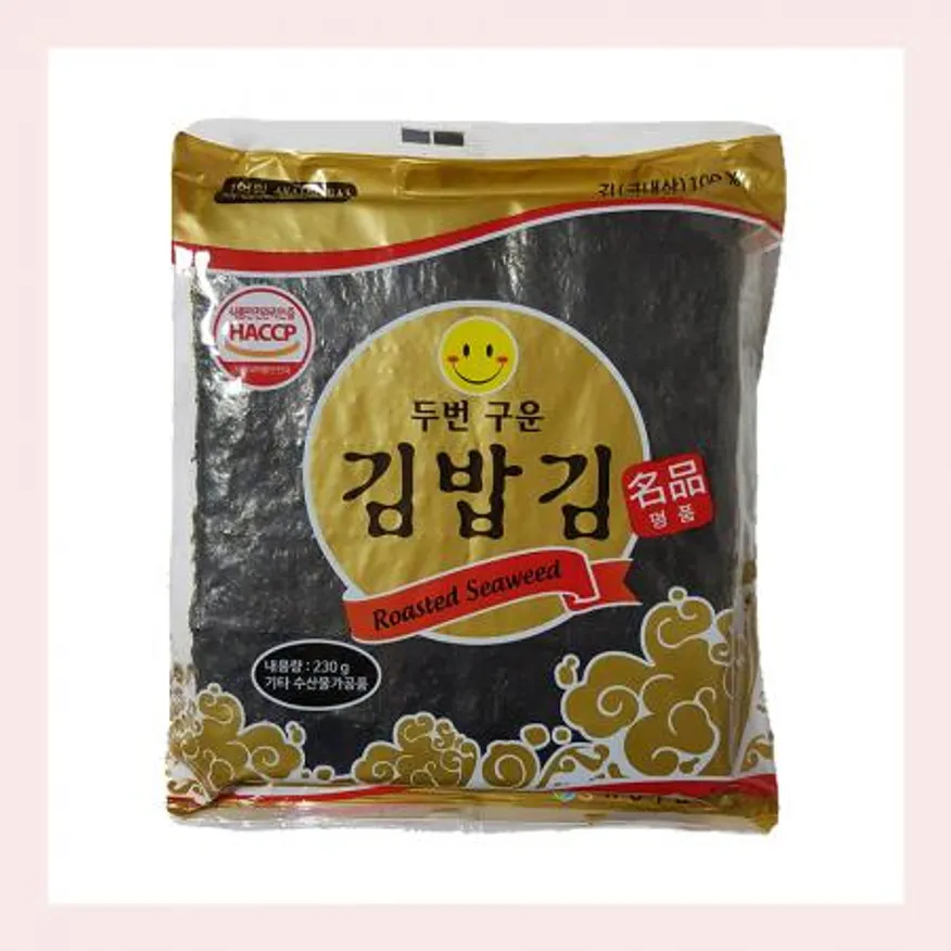 유창 두번구운 김밥김(명품)(골드) 100매x80봉 이미지