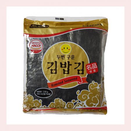유창 두번구운 김밥김(명품) 230g 100매 80봉