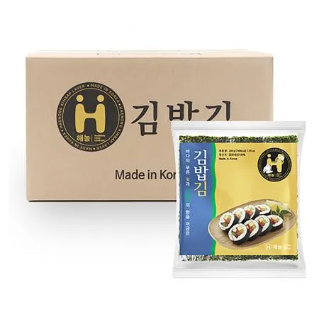 해농 구운 김밥김 골드 100매/봉 (특가) 이미지