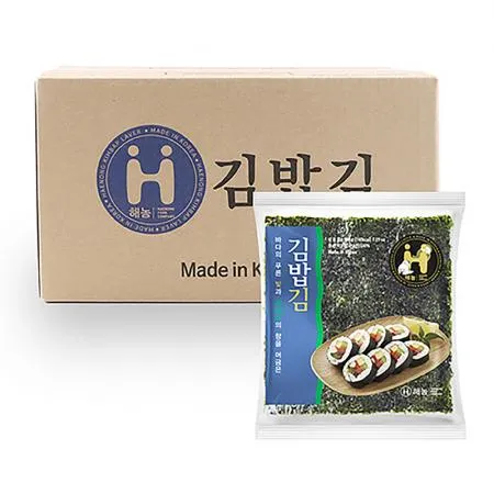 해농 구운 김밥김 일반 100매×20봉