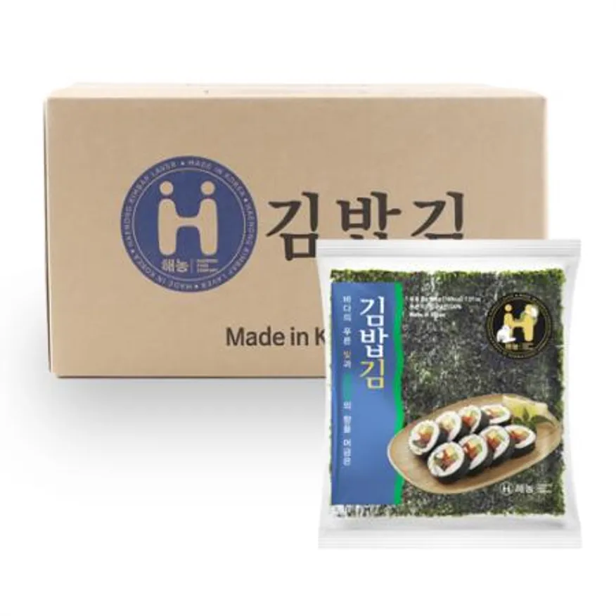 해농 구운 김밥김 일반 100매×10봉 이미지