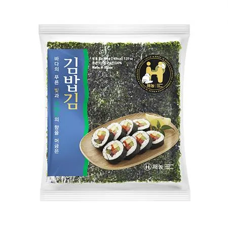 해농 구운 김밥김 일반 100매/봉 (특가)