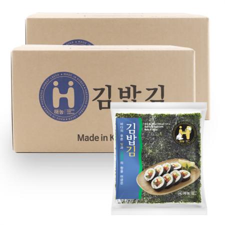 해농 구운 김밥김 일반 100매×40봉