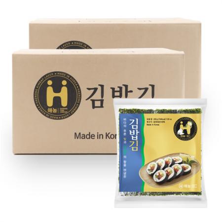 해농 구운 김밥김 골드 100매×40봉