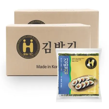 해농 구운 김밥김 골드 100매×40봉