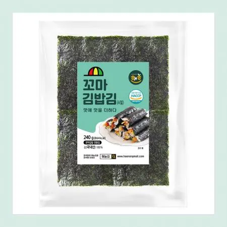 해농 꼬마 김밥김 (4절)