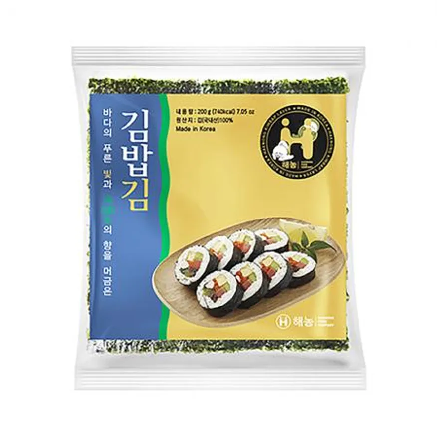 해농 구운 김밥김 골드 100매/봉 (특가) 이미지