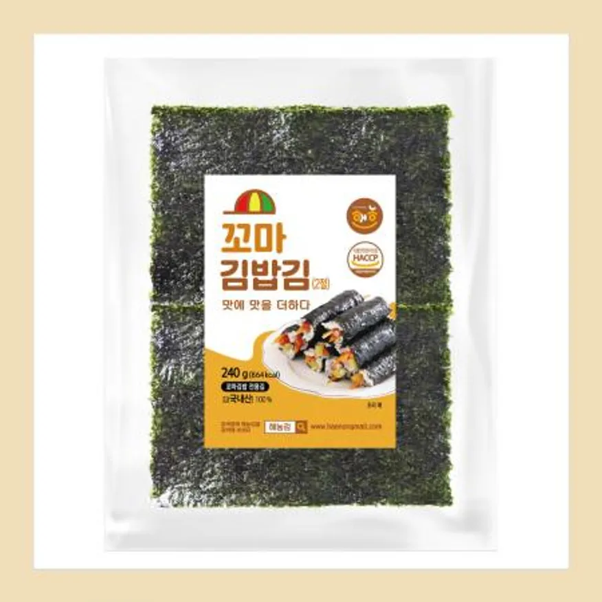 해농 꼬마 김밥김 (2절) 10봉 이미지