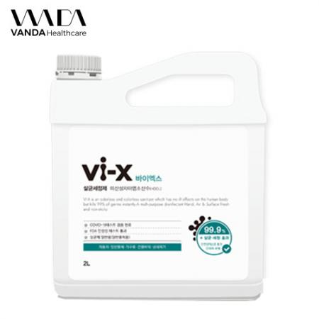 바이엑스 Vi-X 뿌리는 살균소독수 4리터 1개