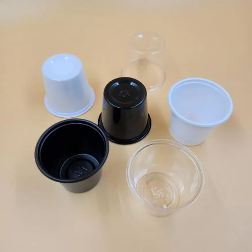 일회용 75파이 다용도 소스컵 3호 대 검정 3000개세트 이미지