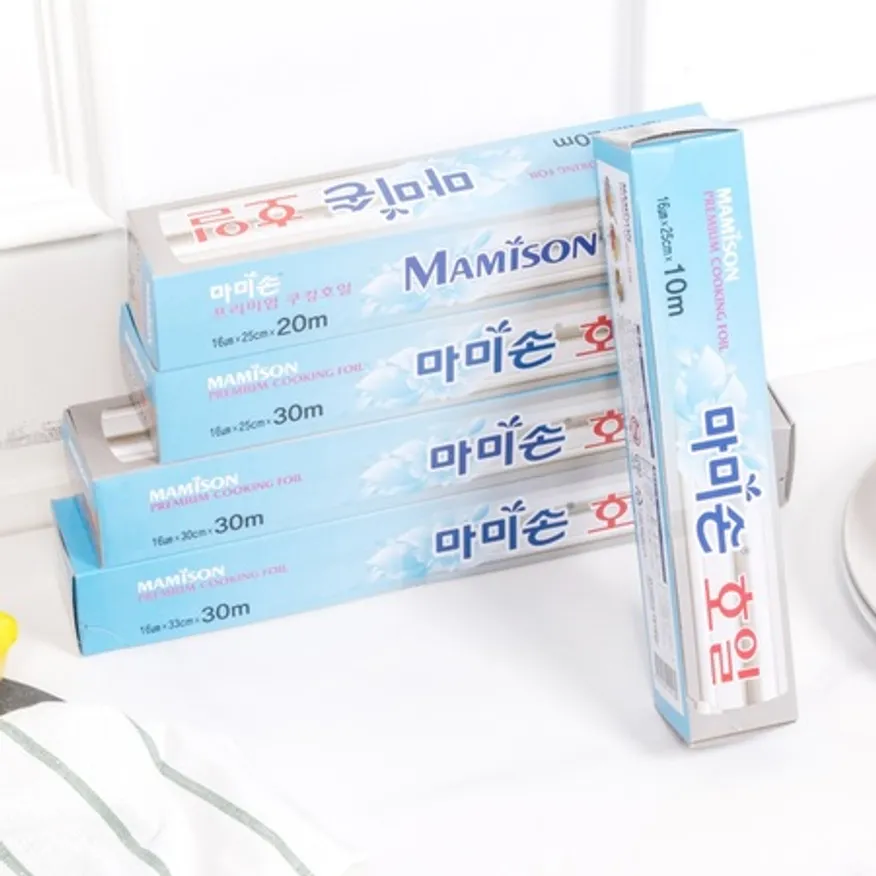 마미손 프리미엄 알루미늄 쿠킹호일 330x30m 이미지