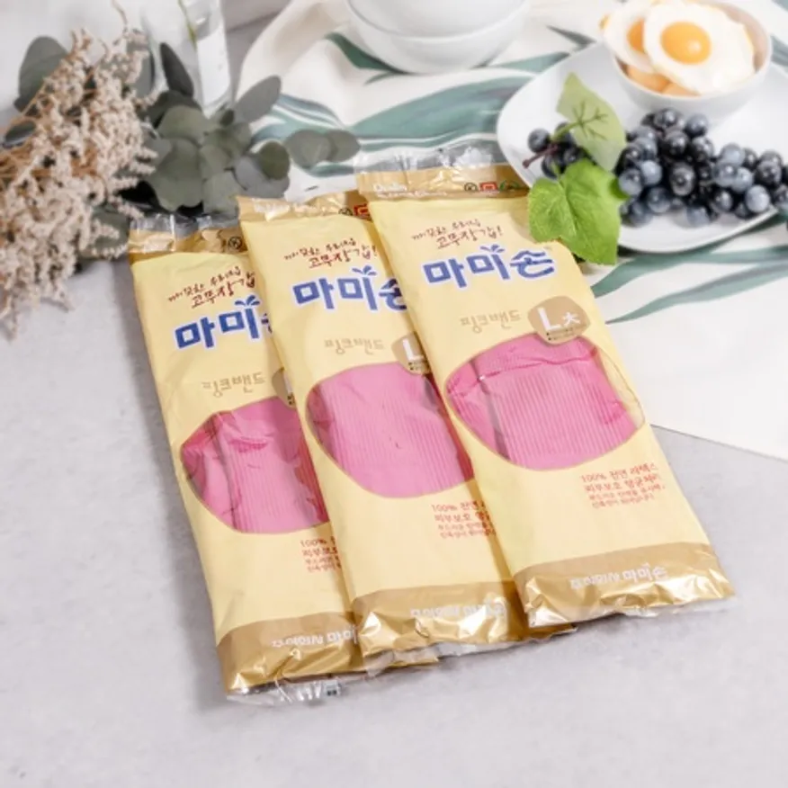 마미손 핑크밴드 대 L 분홍 5켤레 이미지