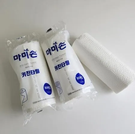 마미손 한장씩 간편하게 뜯어쓰는 키친타월 80매 롤형 이미지