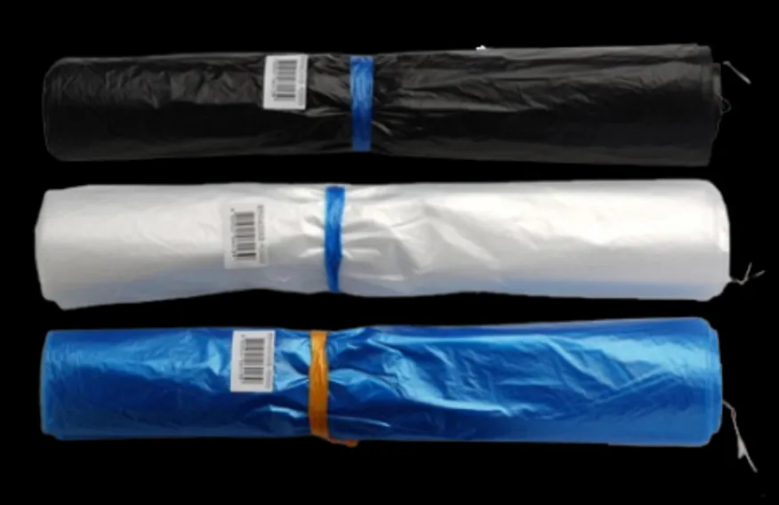 평판비닐봉투 재활용 야채봉투 분리수거 쓰레기 75L 청유백 50매 이미지