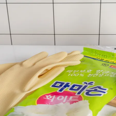 마미손 화이트 대 L 오른손2개 5켤레 이미지