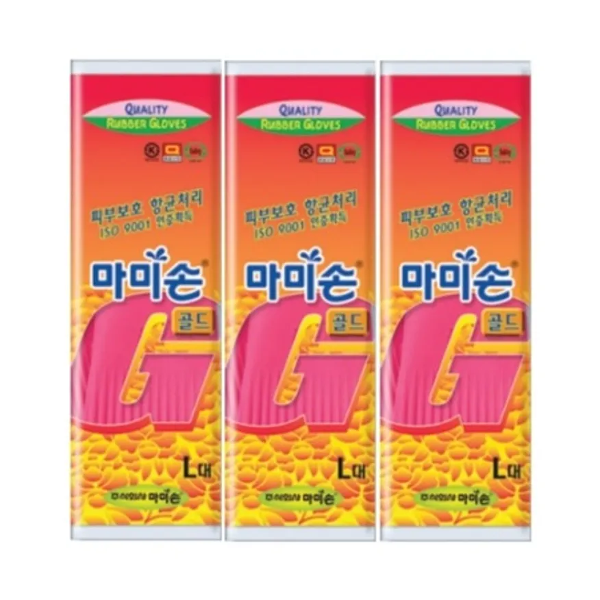 마미손 골드 대 L 분홍 5켤레 이미지