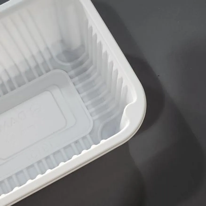 일회용 19157 실링용기 필름포장용기 백색 900개 이미지