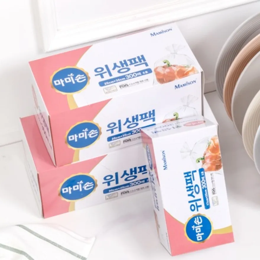 마미손 위생백 소 17x25 300매 1각 이미지