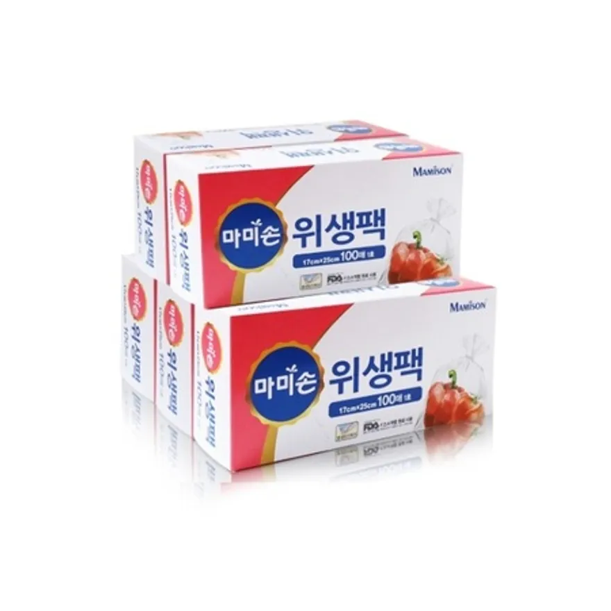 마미손 위생백 소 17x25 100매 1각 이미지