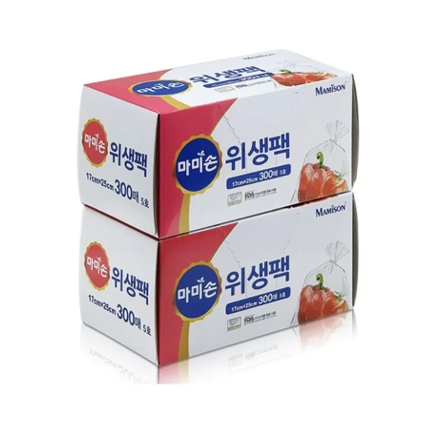 마미손 위생백 소 17x25 300매 1각 이미지