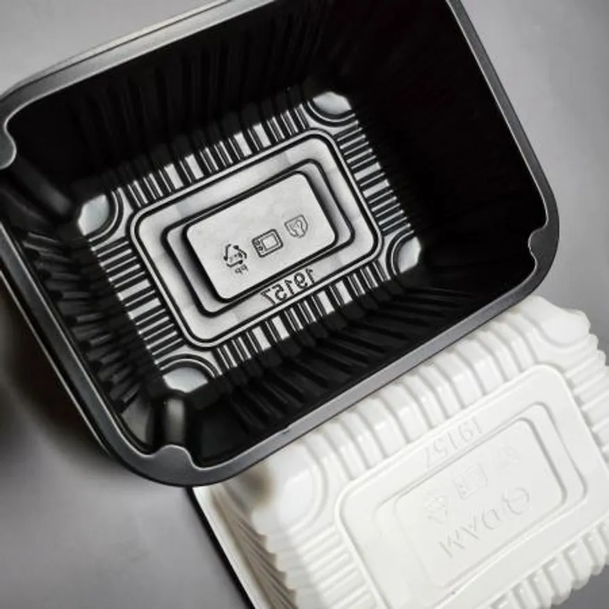 일회용 19157 실링용기 필름포장용기 백색 900개 이미지