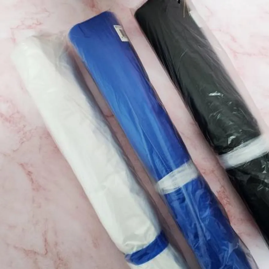 평판비닐봉투 재활용 야채봉투 분리수거 쓰레기 60L 청유백 50매 이미지