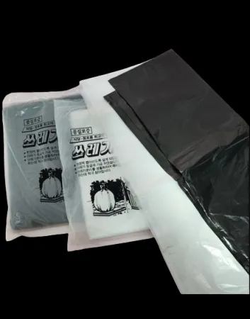 배접봉투 비닐봉투 재활용 분리수거 쓰레기봉투 중 50L 20매 백색