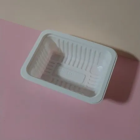 일회용 19147 실링용기 바베큐용기 검정 필름포장 800개  이미지