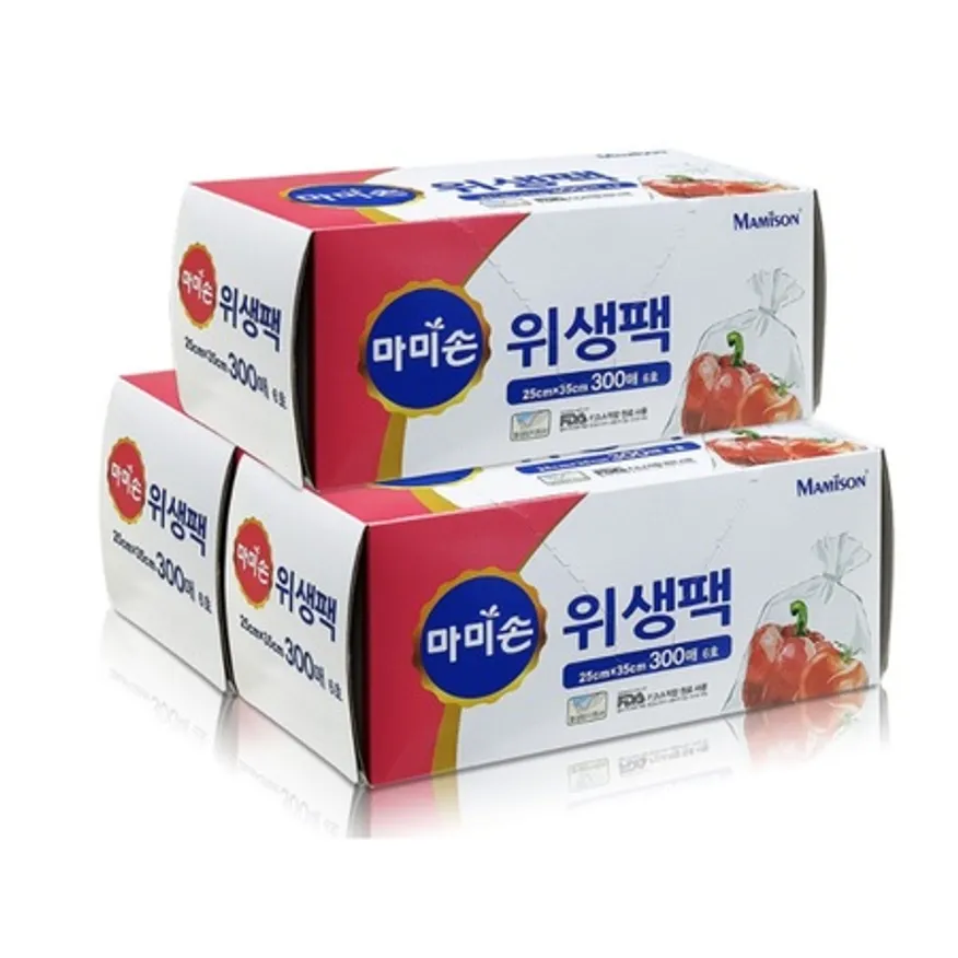 마미손 위생백 중 25x35 300매 1각 이미지