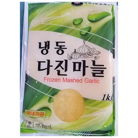 냉동다진마늘(간마늘) 10kg (수입) 이미지