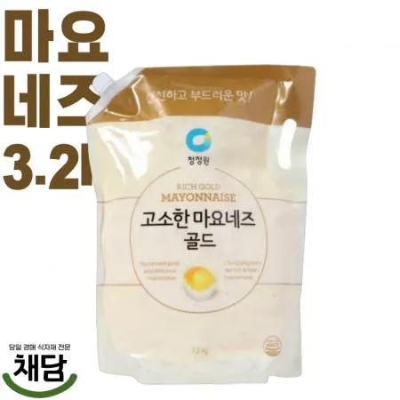 청정원 마요네즈 3.2kg 이미지