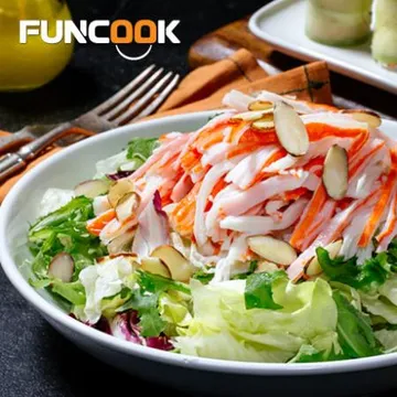 펀쿡 세절 게맛살 1kg 샐러드 캘리포니아롤 뷔페 도시락