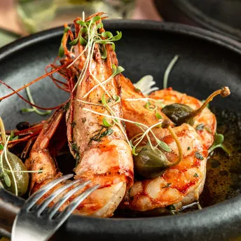 블랙타이거새우 500g(25미) 대하 말레이시아 이미지