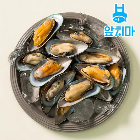 뉴질랜드  그린홍합 800g 초록잎홍합, 반탈각, 파스타