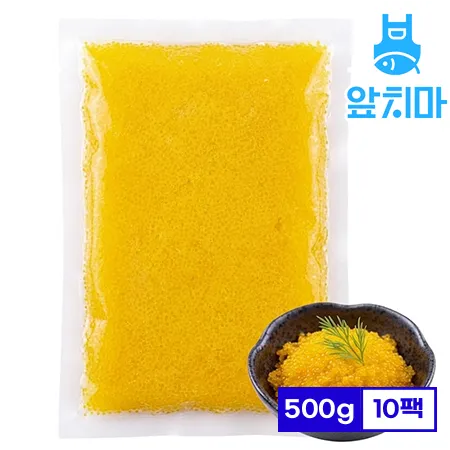 날치알 골드 5kg(500g*10팩) 초밥 알밥 볶읍밥 박스 업소용