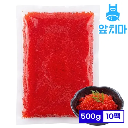 날치알 레드 5kg(500g*10팩) 초밥 알밥 볶읍밥 박스 업소용