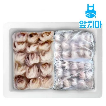 냉동쭈꾸미 2.16kg(180g*12팩) 1팩당 약6미