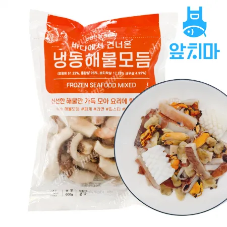 업소용 해물모듬 4종 600g 해물믹스 파전