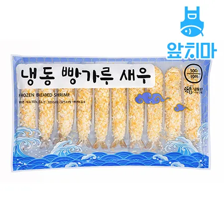 냉동 왕 새우튀김 300g 빵가루새우