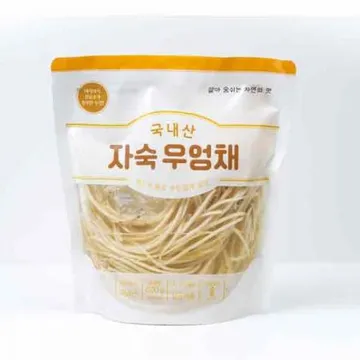 국내산 자숙 우엉채 600g(고형300g) 1 팩